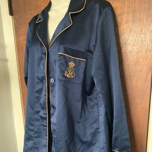 Lauren Ralph Lauren Navy Pajama Set
